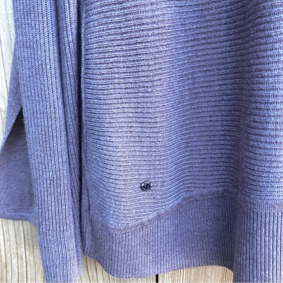 Lululemon Sundown Hoodie Brown Sweater Cardigan Sz 8 - Picture 5 of 5